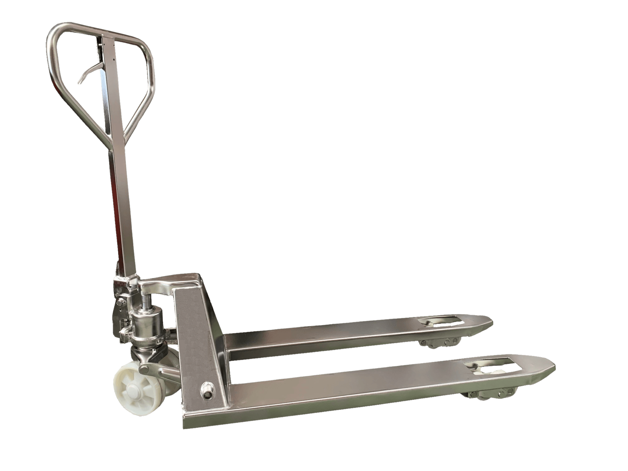 Transpaleta acero inoxidable